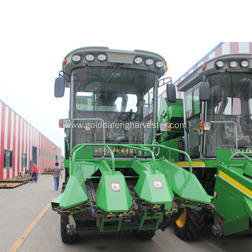 small scale corn combine harvester equipment